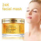 RUVIAA BEAUTY 120g 24K Gold Collagen Face Mask – Moisturizing, Firming & Nourishing Sleeping Cream