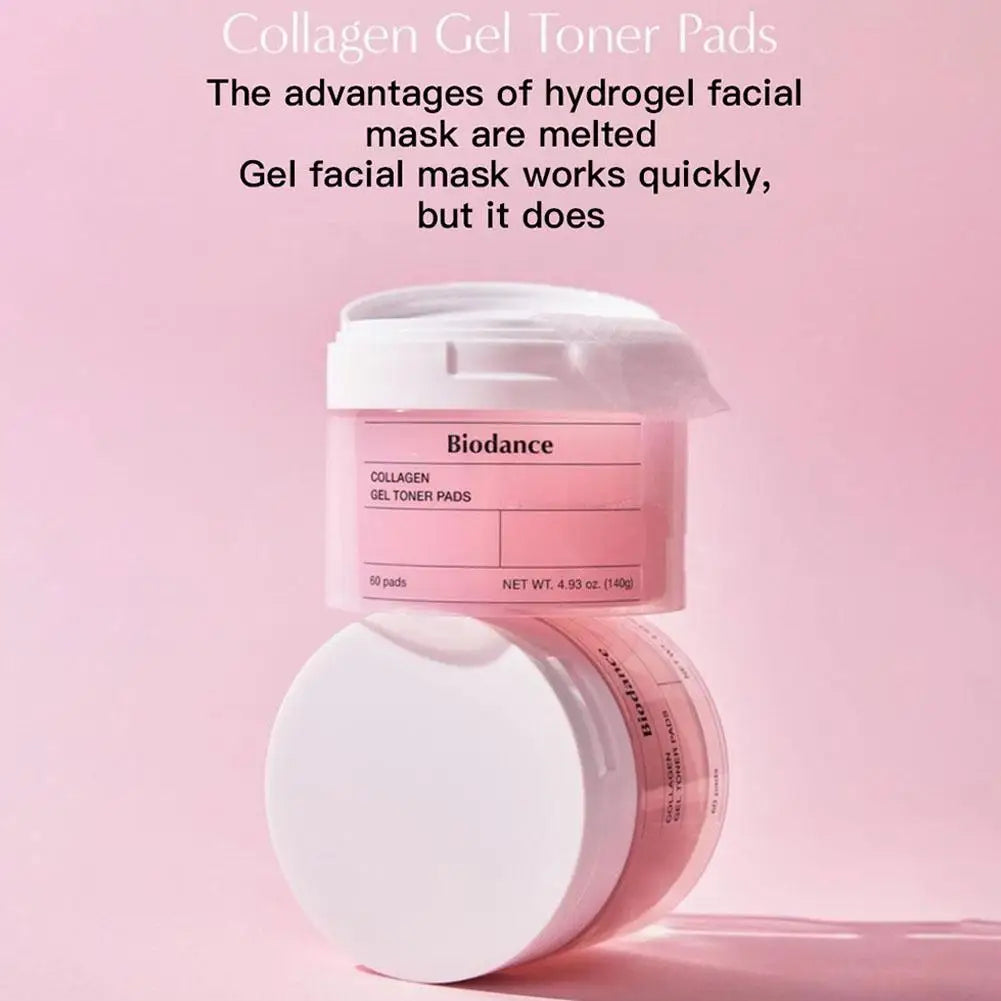 Biodance Collagen Fade Fine Lines Pad Brightening Skin Tone Improve Facial Toner Firming Pore Moisturizing Toner Face Skin Care