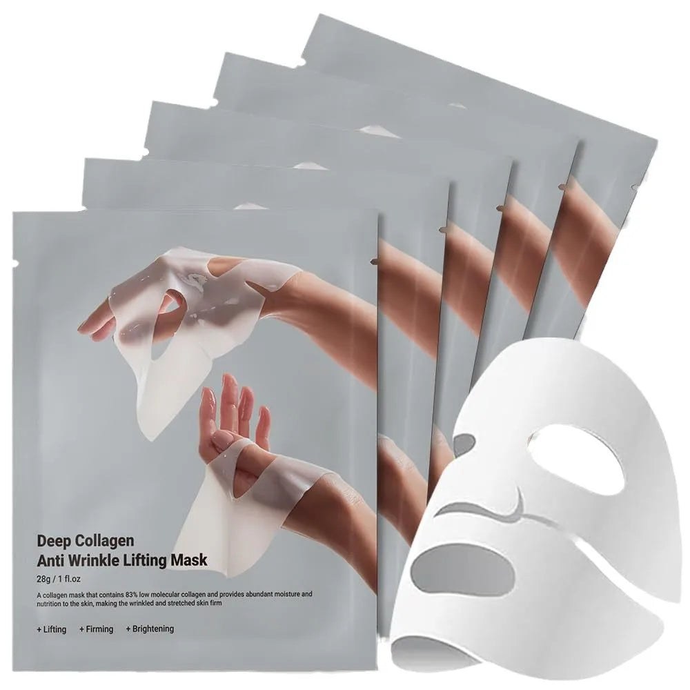 RUVIAA BEAUTY Deep Collagen Anti-Wrinkle Face Mask – Overnight Lifting, Firming & Moisturizing