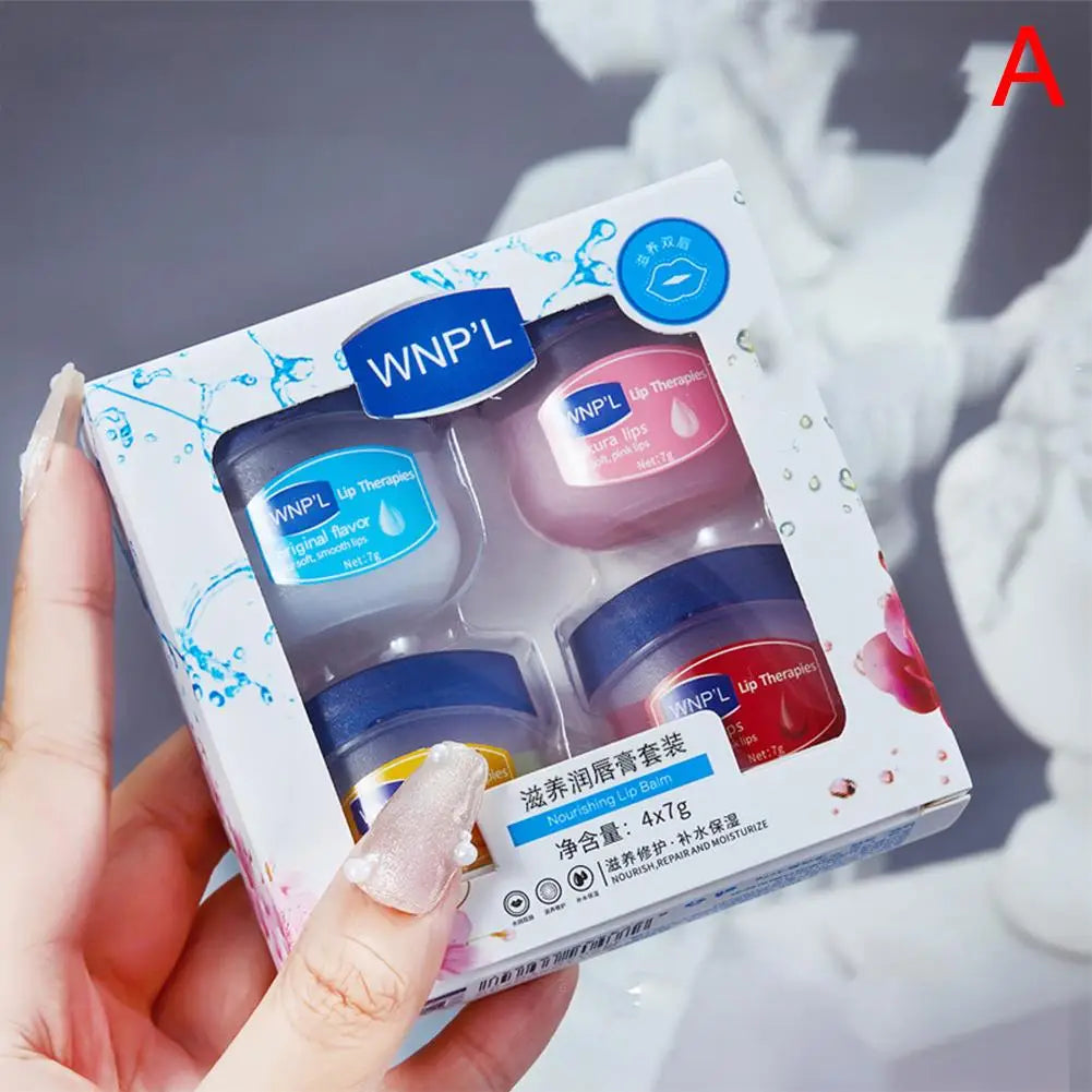 RUVIAA BEAUTY 4/8pcs Moisturizing Lip Balm Set Hydrating Lip Mask