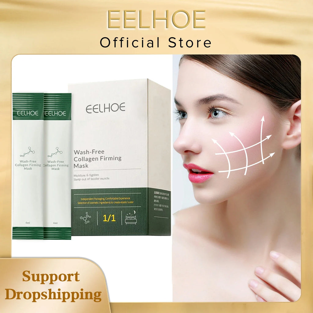 RUVIAA BEAUTY 20pcs Korean Collagen Face Masks – Hydrating Anti-Aging Sleeping Masks for Women & Men