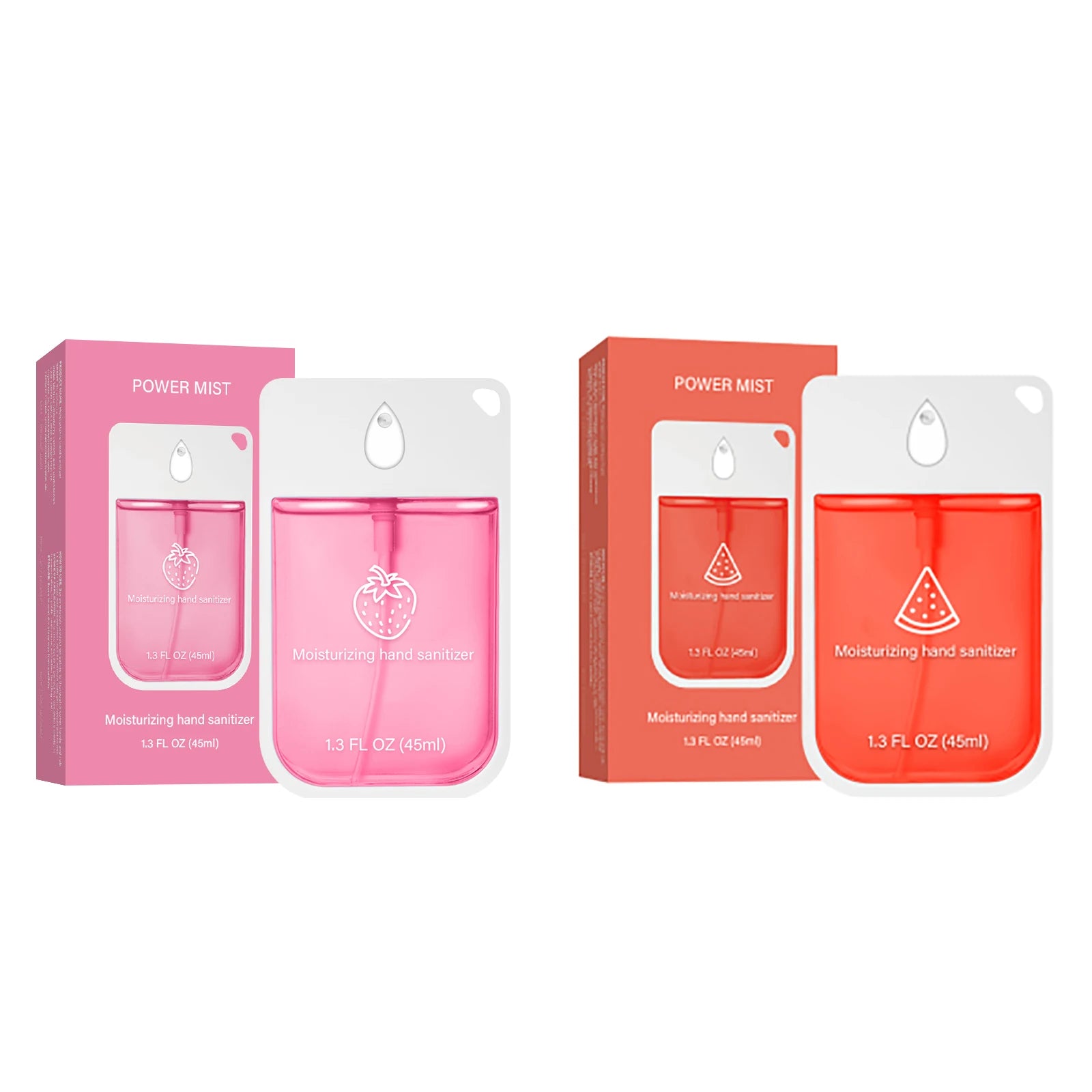 6/1pcs Moisturizing Hand Washing Spray Set Powerful Spray Portable Safe Reliable Cleaning Hands Sanitizer Spray Alcohol Free45ML