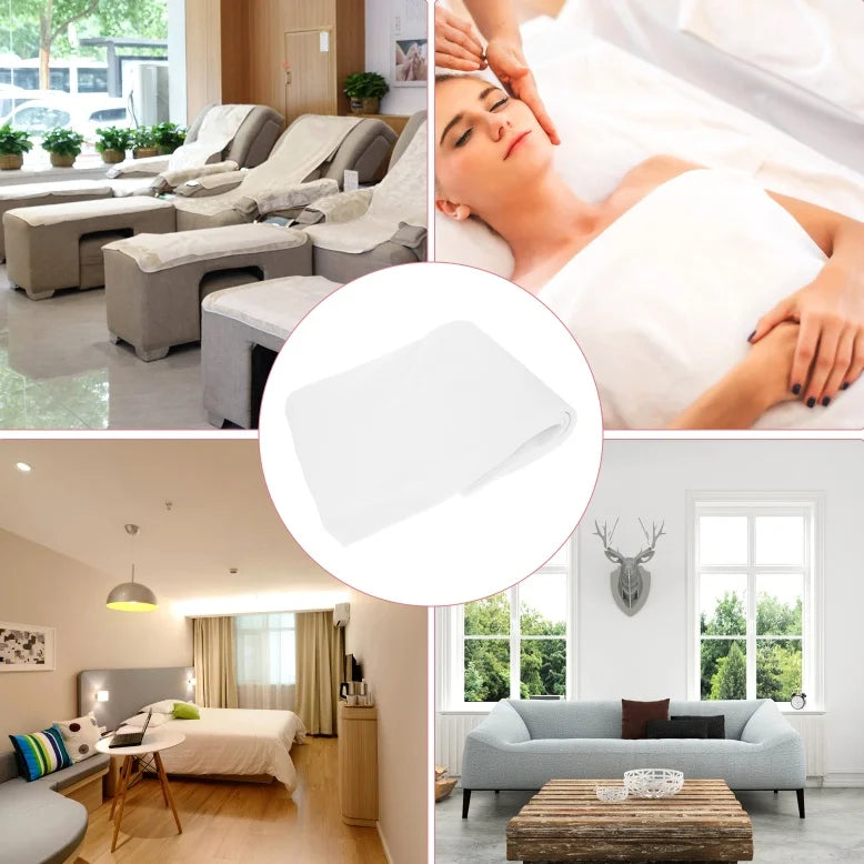 RUVIAA BEAUTY Disposable Salon Towels (50/100pcs) | 30x30cm Absorbent Manicure & Pedicure Mats | Tattoo & Lash Tablecloth