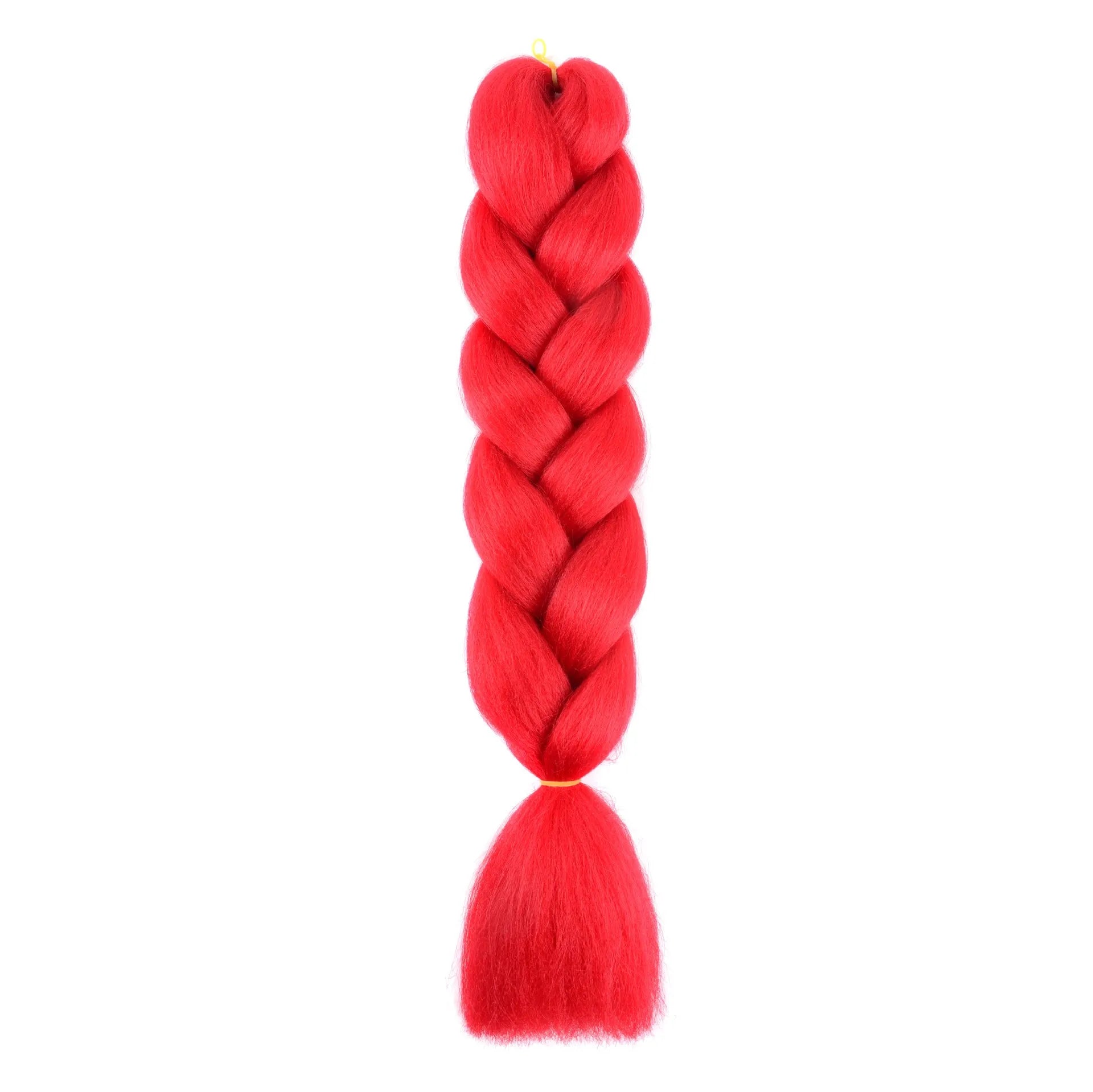 Synthetic Jumbo Braiding Hair Extensions for Kids Colored braiding Hair High Temperature Fiber Crochet Hair for Women Girls Box