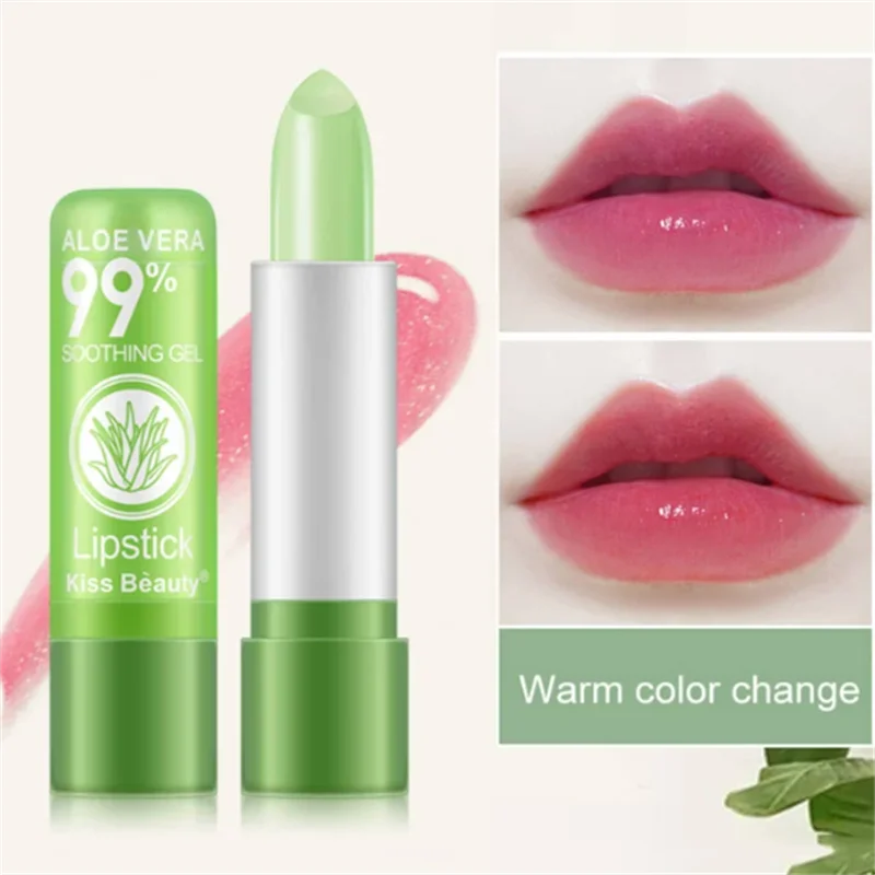 RUVIAA BEAUTY 1PC Aloe Color-Changing Lipstick Moisturizing Lip Care