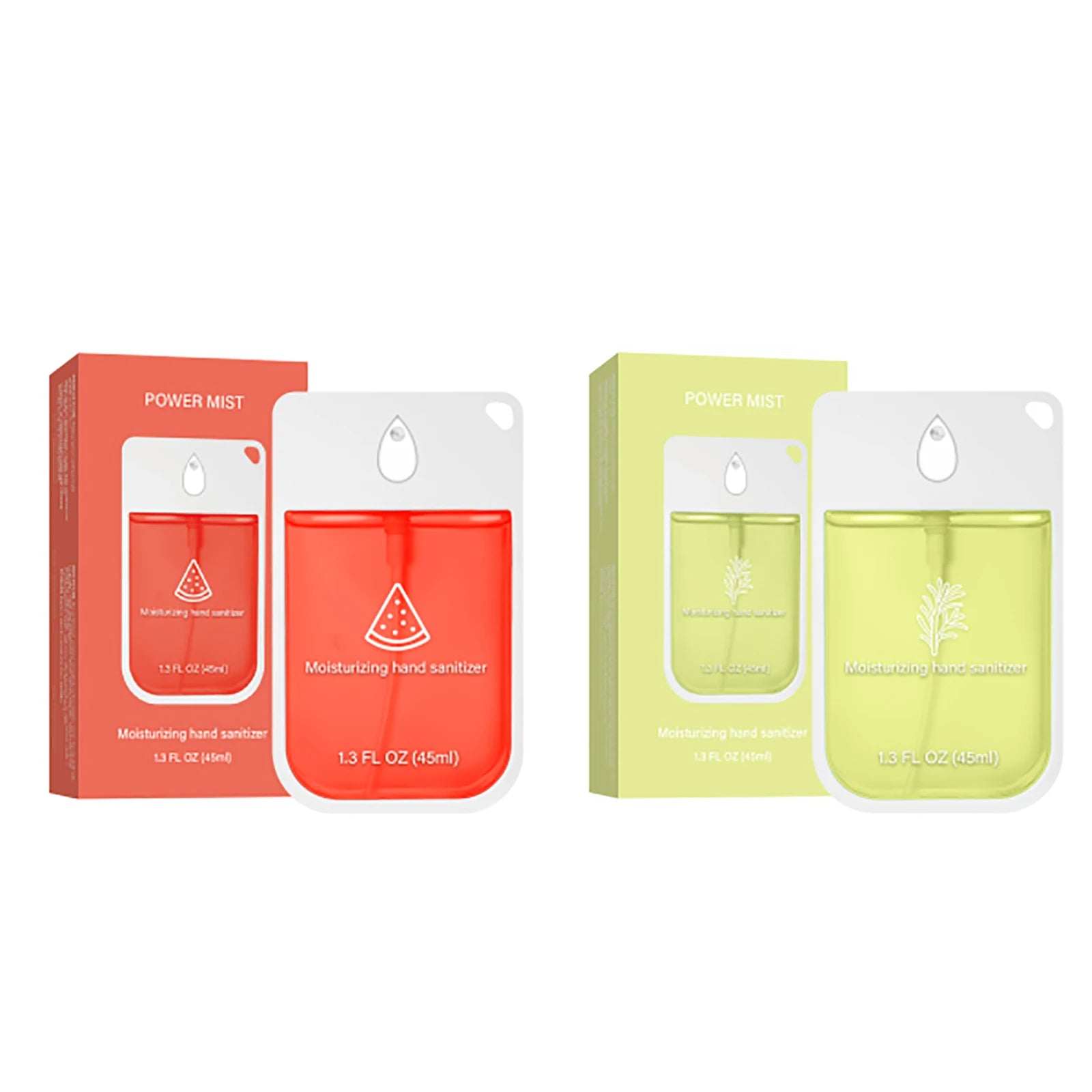 6/1pcs Moisturizing Hand Washing Spray Set Powerful Spray Portable Safe Reliable Cleaning Hands Sanitizer Spray Alcohol Free45ML