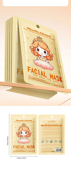 RUVIAA BEAUTY 10pcs Hyaluronic Acid Collagen Face Masks – Korean Skincare, Moisturizing & Hydrating