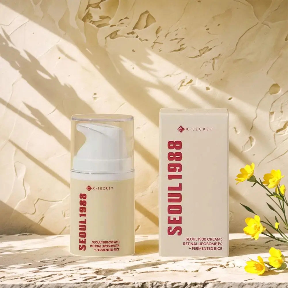 Seoul 1988 Retinol Liposome Facial Care Cream Fade Fine Lines Anti-wrinkle Eye Cream Moisturizing Care Cream Face Skin Care