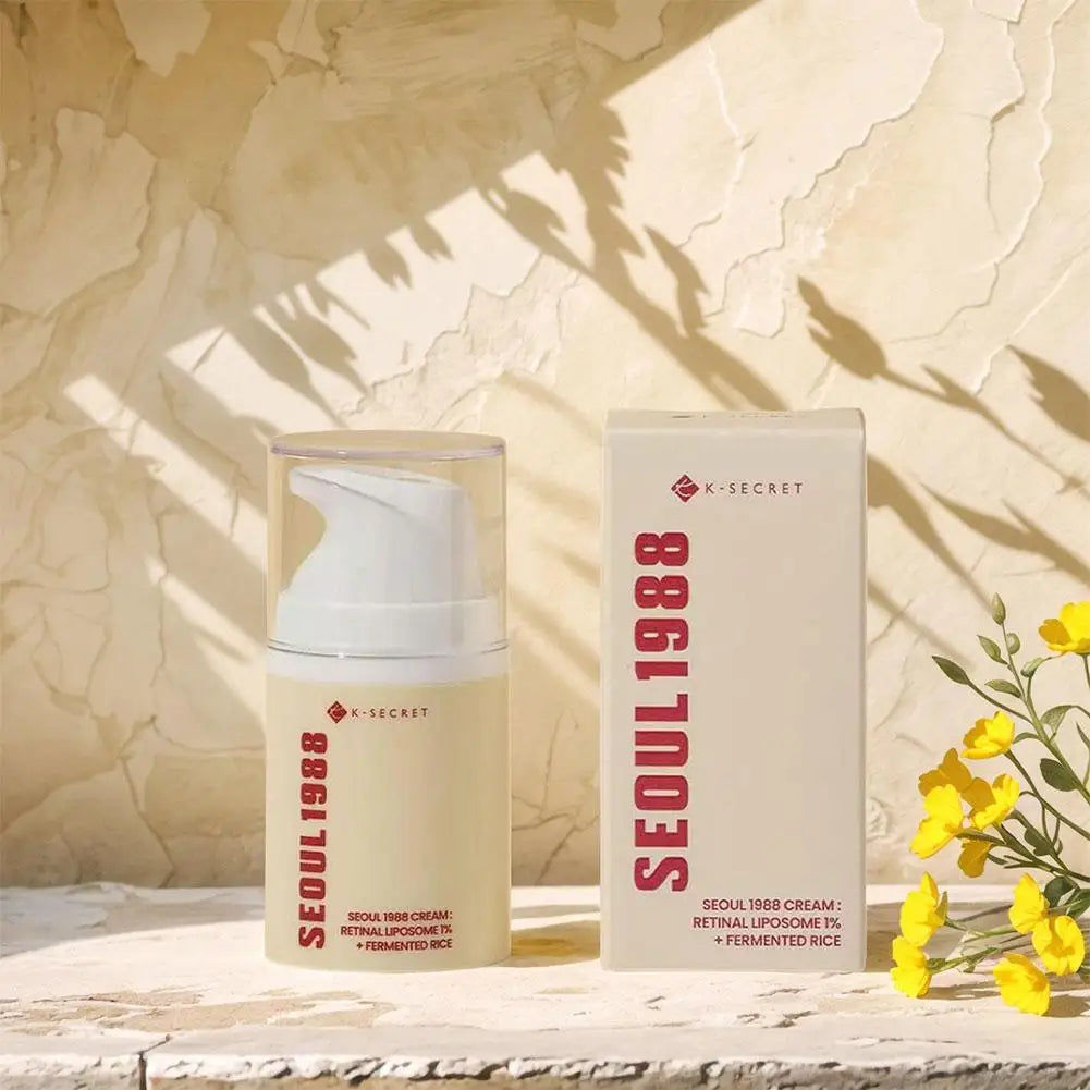 Seoul 1988 Retinol Liposome Facial Care Cream Fade Fine Lines Anti-wrinkle Eye Cream Moisturizing Care Cream Face Skin Care