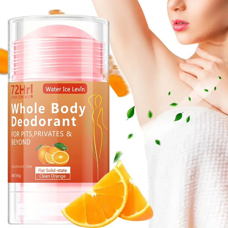 RUVIAA BEAUTY 45g Full Body Deodorant | Aluminum-Free Orange Extract